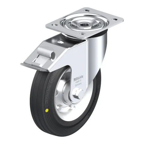 Blickle L-V 200K-FI-EL – okretni točkić Ø200 mm, nosivost 205 kg