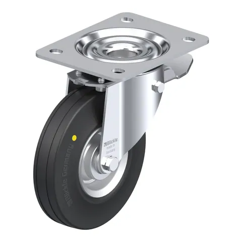 Blickle L-V 140R-ST-EL – okretni točkić Ø140 mm, nosivost 115 kg