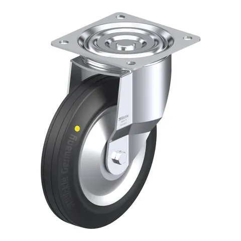 Blickle L-V 252R-EL-FA – okretni točkić Ø250 mm, nosivost 295 kg