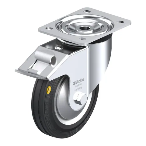 Blickle L-RD 162R-FI-FA – okretni točkić Ø160 mm, nosivost 225 kg