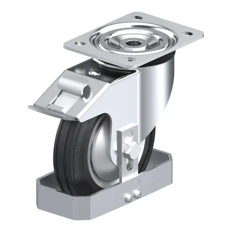 Blickle L-RD 162R-FI-FA-FS – okretni točkić Ø160 mm, nosivost 225 kg