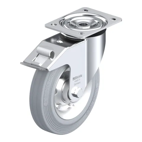 Blickle L-V 200K-FI-SG – okretni točkić Ø200 mm, nosivost 205 kg