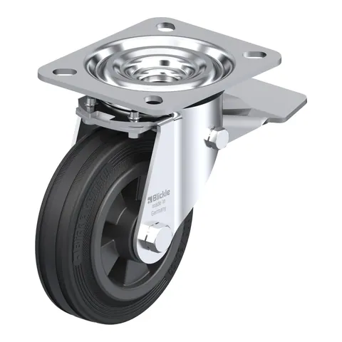 Blickle L-VPP 100R-ST – okretni točkić Ø100 mm, nosivost 70 kg