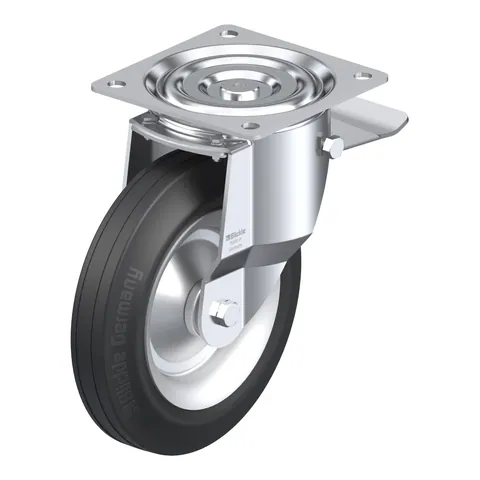 Blickle L-V 252R-ST – okretni točkić Ø250 mm, nosivost 295 kg