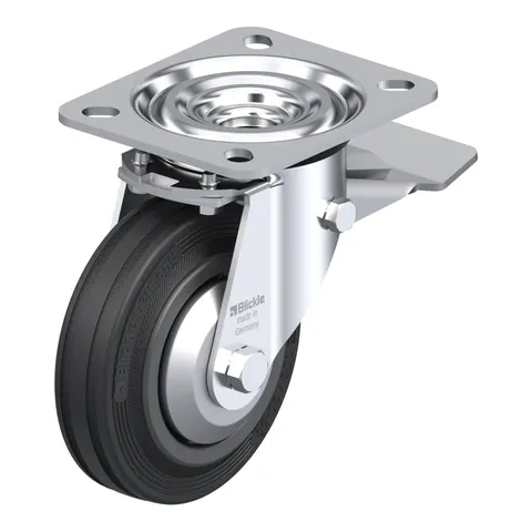 Blickle L-VPP 100R-ST-FA – okretni točkić Ø100 mm, nosivost 70 kg