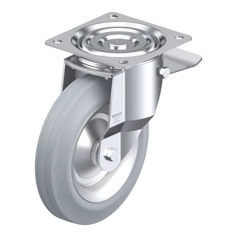 Blickle L-V 252R-ST-SG – okretni točkić Ø250 mm, nosivost 295 kg