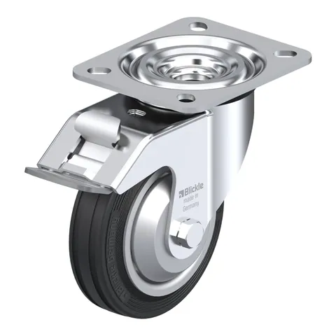 Blickle L-V 100R-FI-FA – okretni točkić Ø100 mm, nosivost 70 kg