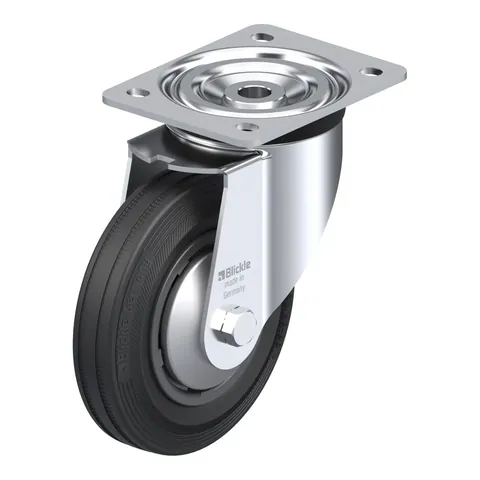Blickle L-VPP 160G-FA – okretni točkić Ø160 mm, nosivost 135 kg