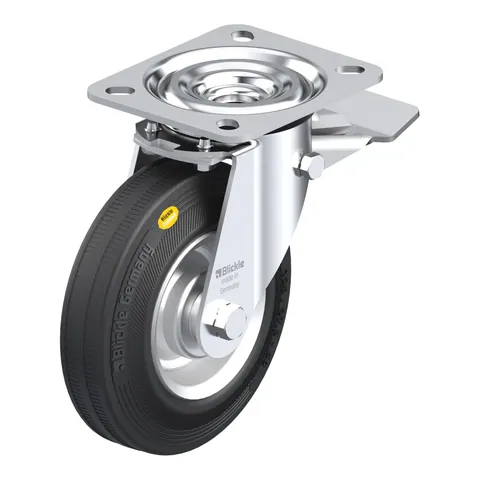 Blickle L-RD 125R-ST – okretni točkić Ø125 mm, nosivost 120 kg