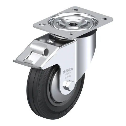 Blickle L-VPP 160G-FI-FA – okretni točkić Ø160 mm, nosivost 135 kg