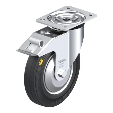 Blickle L-RD 202R-FI-FA – okretni točkić Ø200 mm, nosivost 350 kg