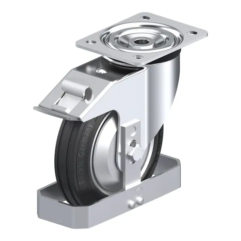 Blickle L-RD 182R-FI-FA-FS – okretni točkić Ø180 mm, nosivost 300 kg