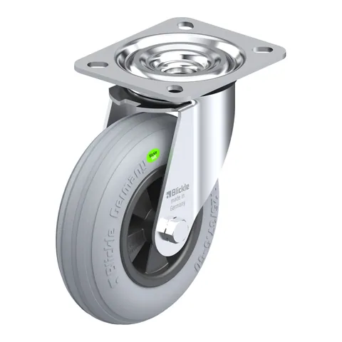 Blickle L-VWPP 125G-SG – okretni točkić Ø125 mm, nosivost 50 kg