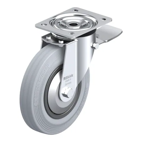 Blickle L-VPP 200G-ST-SG-FA – okretni točkić Ø200 mm, nosivost 205 kg