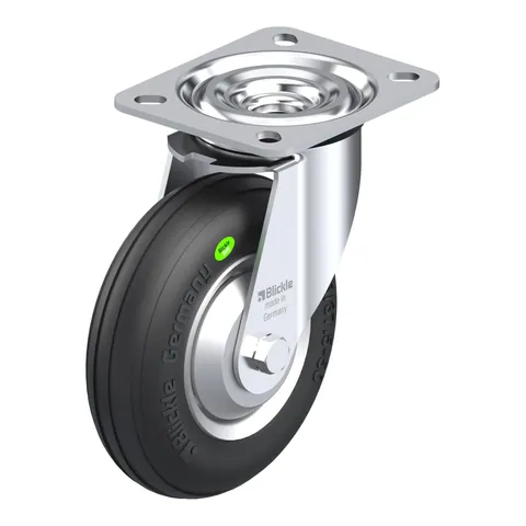 Blickle L-VW 125R-FA – okretni točkić Ø125 mm, nosivost 50 kg