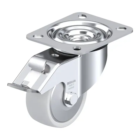 Blickle LE-PO 75G-FI-FA – okretni točkić Ø75 mm, nosivost 150 kg