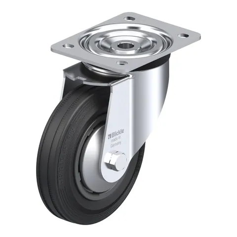 Blickle L-VPP 160R-FA – okretni točkić Ø160 mm, nosivost 135 kg