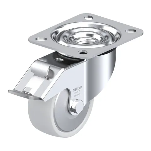 Blickle LE-PO 75R-FI-FA – okretni točkić Ø75 mm, nosivost 150 kg