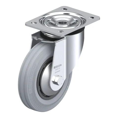 Blickle L-VPP 160R-SG-FA – okretni točkić Ø160 mm, nosivost 135 kg