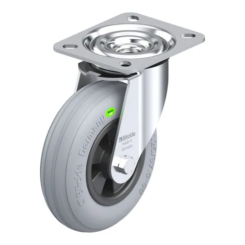 Blickle L-VWPP 125R-SG – okretni točkić Ø125 mm, nosivost 50 kg