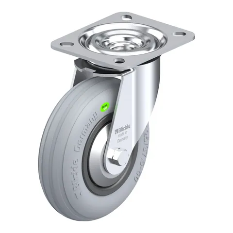 Blickle L-VWPP 125R-SG-FA – okretni točkić Ø125 mm, nosivost 50 kg