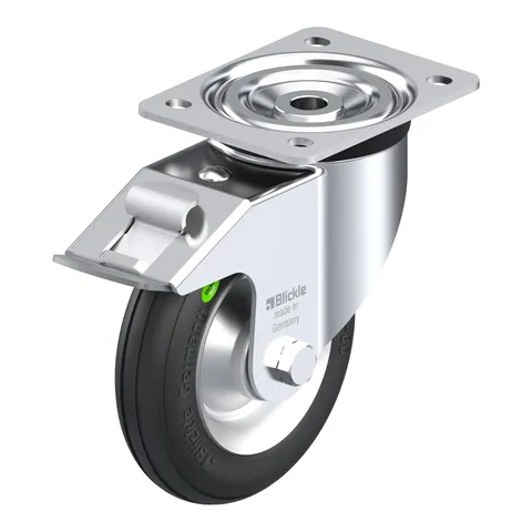 Blickle L-VW 162R-FI – okretni točkić Ø160 mm, nosivost 70 kg