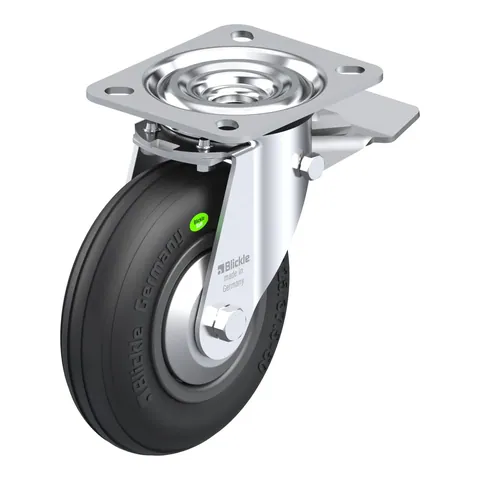 Blickle L-VWPP 125R-ST-FA – okretni točkić Ø125 mm, nosivost 50 kg