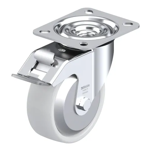 Blickle LE-PO 100R-FI-FA – okretni točkić Ø100 mm, nosivost 150 kg