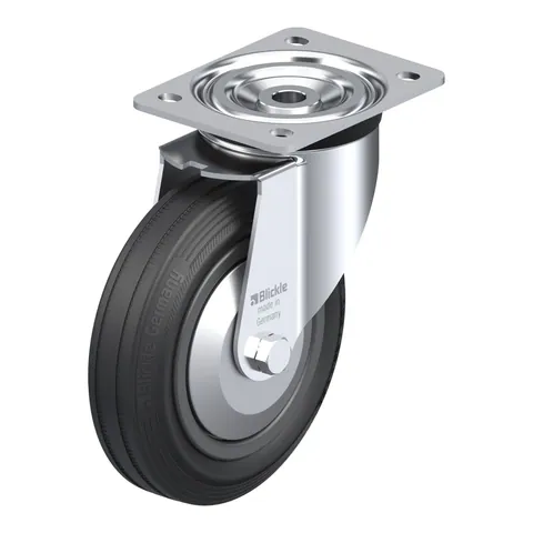 Blickle L-VPP 180G-FA – okretni točkić Ø180 mm, nosivost 170 kg