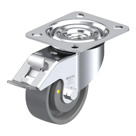 Blickle LE-PO 80KA-FI-ELS – okretni točkić Ø80 mm, nosivost 150 kg