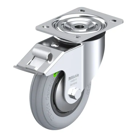 Blickle L-VWPP 160G-FI-SG-FA – okretni točkić Ø160 mm, nosivost 70 kg