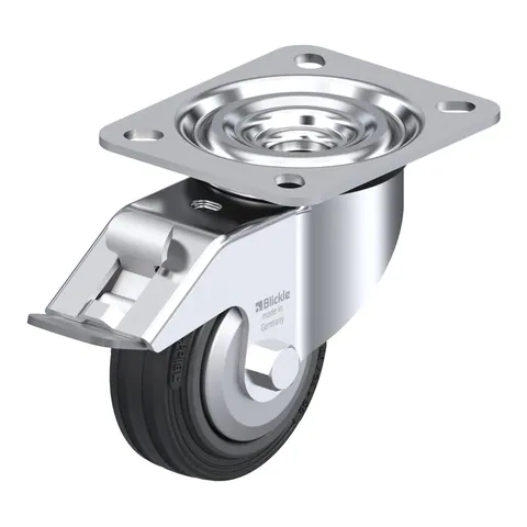 Blickle L-VPP 80G-FI-FA – okretni točkić Ø80 mm, nosivost 50 kg