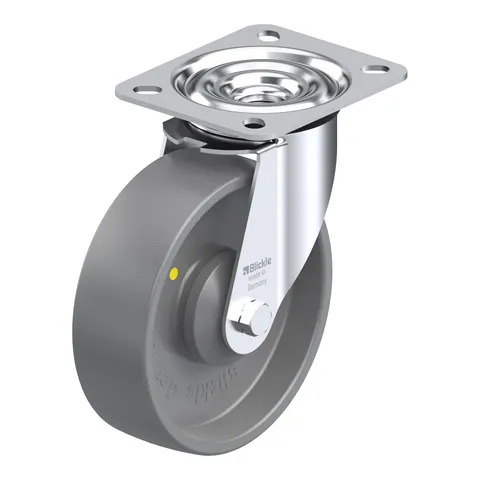 Blickle LE-PO 125KA-ELS – okretni točkić Ø125 mm, nosivost 150 kg