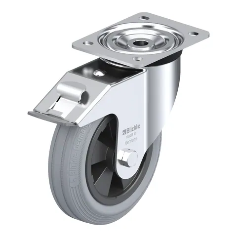 Blickle L-VPP 180R-FI-SG – okretni točkić Ø180 mm, nosivost 170 kg