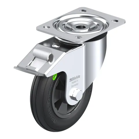 Blickle L-VWPP 160R-FI – okretni točkić Ø160 mm, nosivost 70 kg