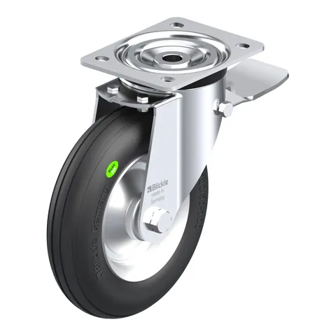 Blickle L-VW 202R-ST – okretni točkić Ø200 mm, nosivost 100 kg