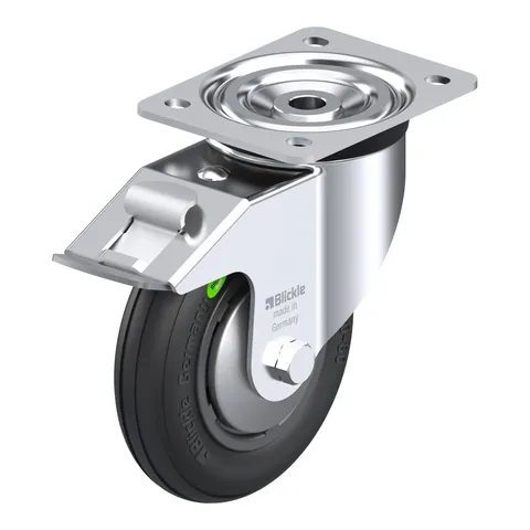 Blickle L-VWPP 160R-FI-FA – okretni točkić Ø160 mm, nosivost 70 kg