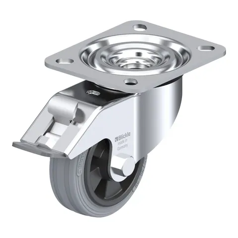 Blickle L-VPP 80R-FI-SG – okretni točkić Ø80 mm, nosivost 50 kg