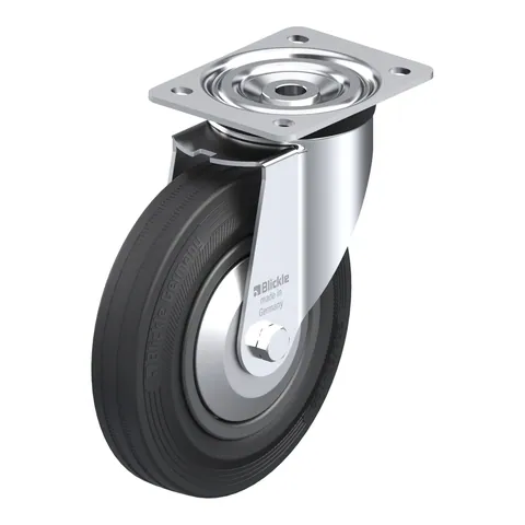 Blickle L-VPP 200G-FA – okretni točkić Ø200 mm, nosivost 205 kg