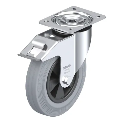 Blickle L-VPP 200G-FI-SG – okretni točkić Ø200 mm, nosivost 205 kg