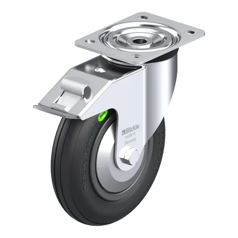 Blickle L-VWPP 200G-FI-FA – okretni točkić Ø200 mm, nosivost 100 kg