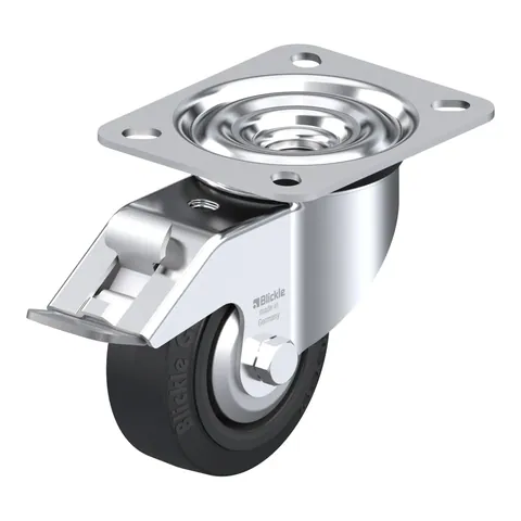 Blickle LE-POEV 80R-FI-FA – okretni točkić Ø80 mm, nosivost 140 kg