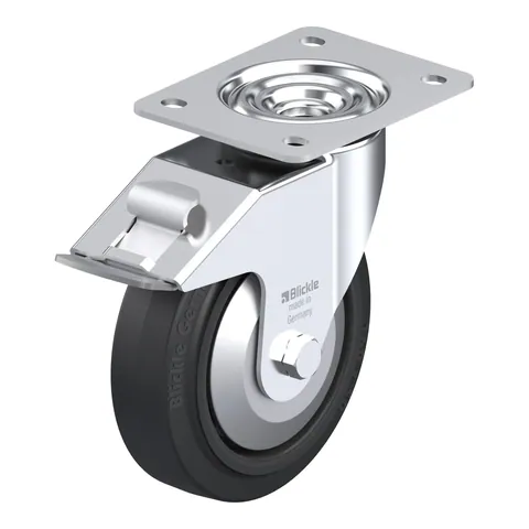 Blickle LE-POEV 160R-FI-FA – okretni točkić Ø160 mm, nosivost 300 kg