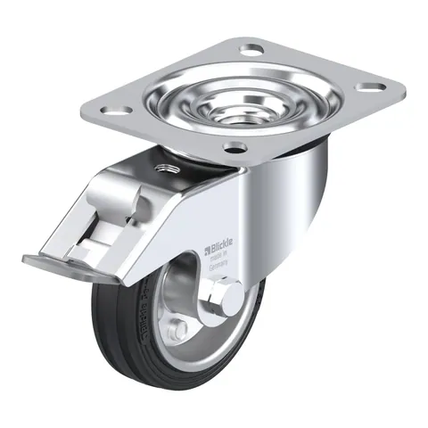 Blickle LE-VE 80R-FI – okretni točkić Ø80 mm, nosivost 50 kg