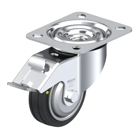 Blickle LE-VE 80R-FI-EL-FA – okretni točkić Ø80 mm, nosivost 50 kg