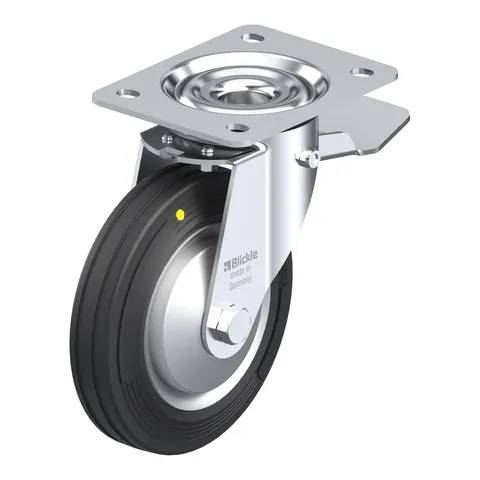 Blickle LE-VE 160R-ST-EL-FA – okretni točkić Ø160 mm, nosivost 135 kg