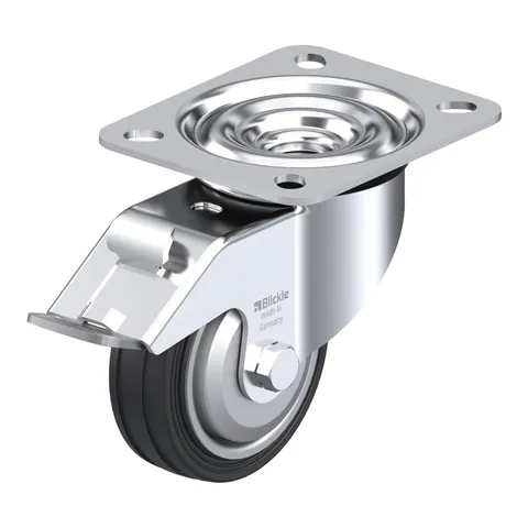 Blickle LE-VE 80R-FI-FA – okretni točkić Ø80 mm, nosivost 50 kg