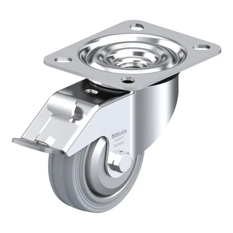 Blickle LE-VE 80R-FI-SG-FA – okretni točkić Ø80 mm, nosivost 50 kg