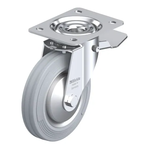 Blickle LE-VE 160R-ST-SG-FA – okretni točkić Ø160 mm, nosivost 135 kg