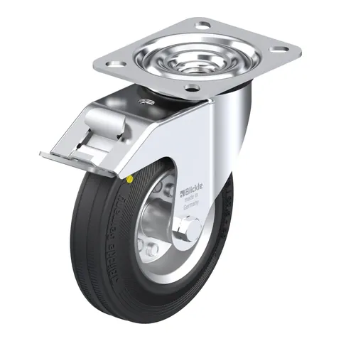 Blickle LE-VE 125R-FI-EL – okretni točkić Ø125 mm, nosivost 100 kg